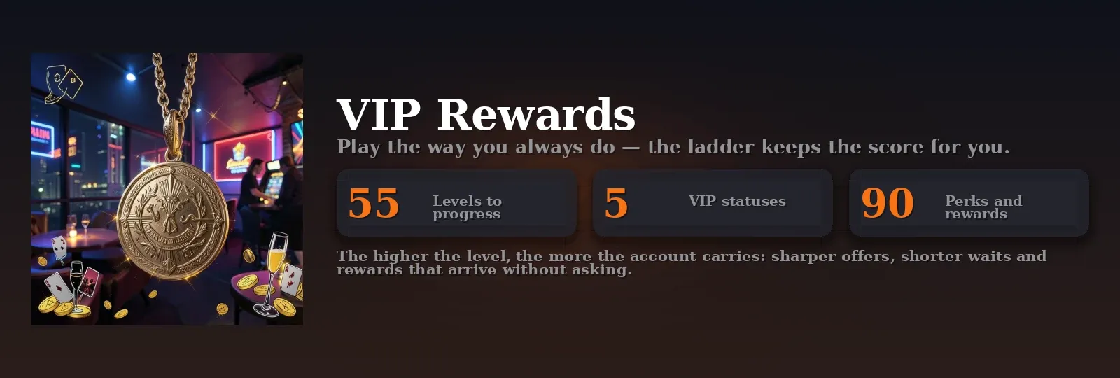 Doggo Casino VIP programme levels